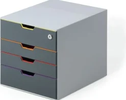 Blankettbox DURABLE Varicolor 4 SAFE, låsbart