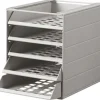 Blankettbox Idealbox Basic Grå, 5-fack