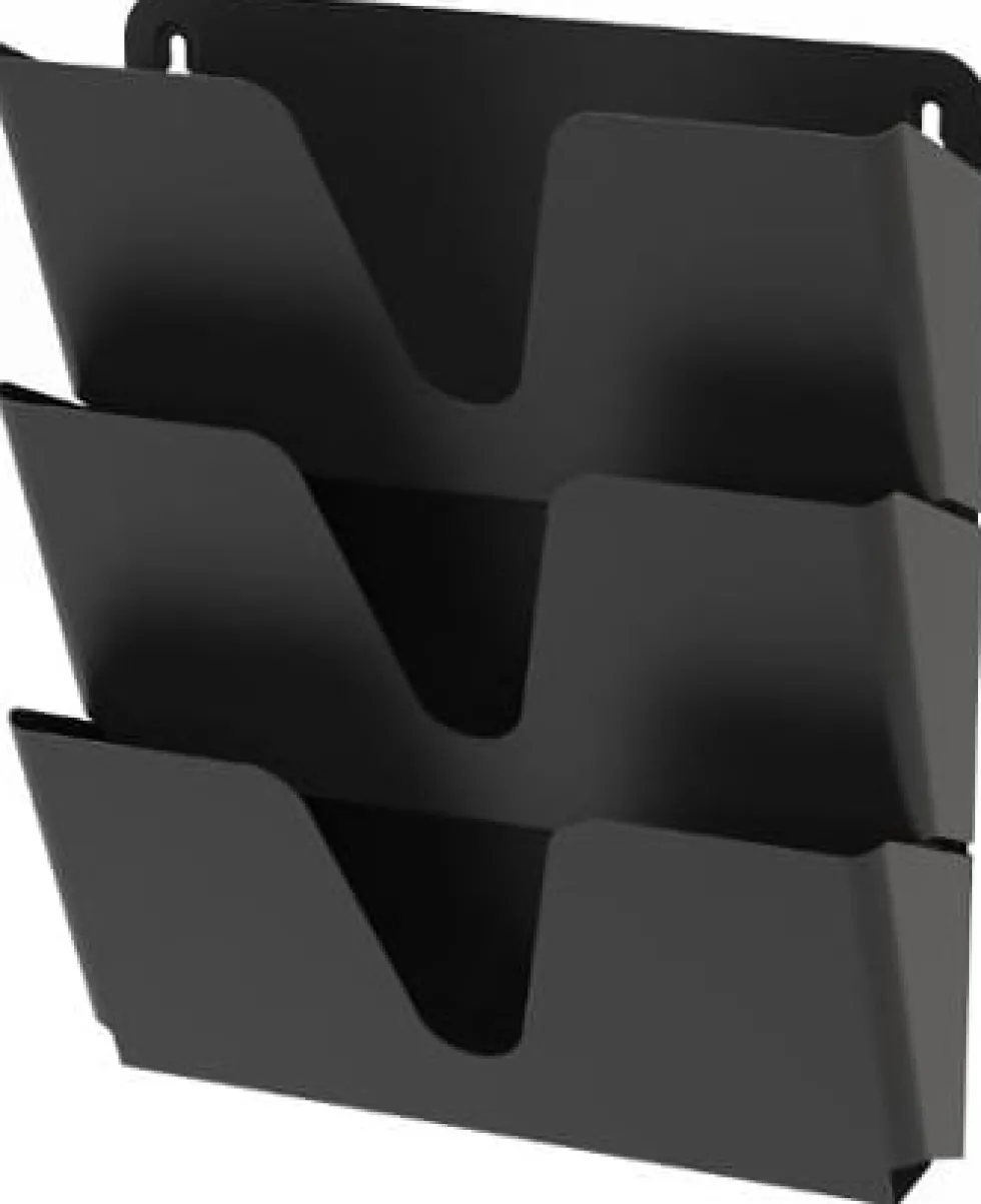 Blankettfack ALBA 3st metal fack svart