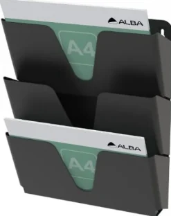 Blankettfack ALBA 3st metal fack svart