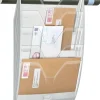Blankettfack CEP Vit/transparent, A4L, 5 fack