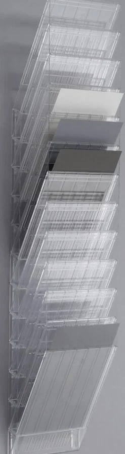 Blankettfack Durable Flexiboxx Transparent, A4S, 12 fack
