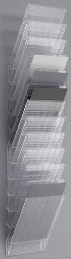 Blankettfack Durable Flexiboxx Transparent, A4S, 12 fack