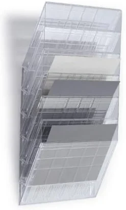 Blankettfack Durable Flexiboxx Transparent, A4L, 6 fack
