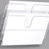 Blankettfack Durable Flexiplus Transparent, A4L, 2/fp