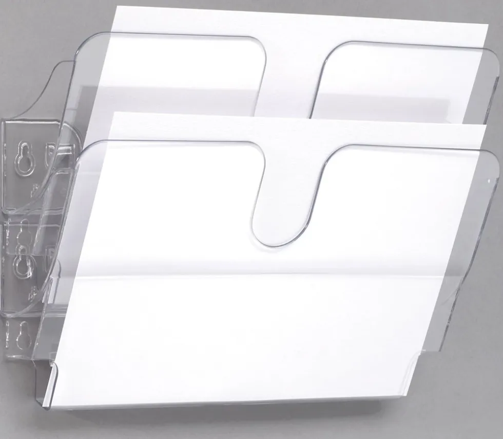 Blankettfack Durable Flexiplus Transparent, A4L, 2/fp