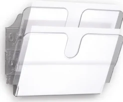 Blankettfack Durable Flexiplus Transparent, A4L, 2/fp