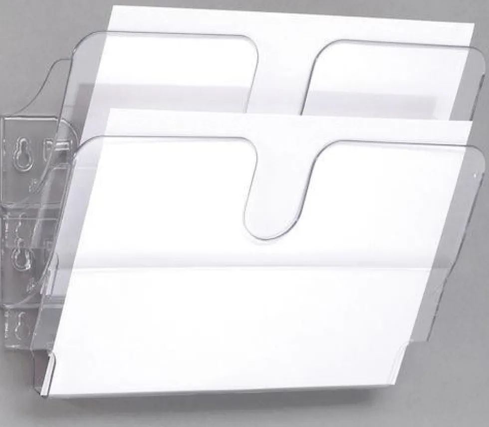 Blankettfack Durable Flexiplus Transparent, A4L, 2/fp