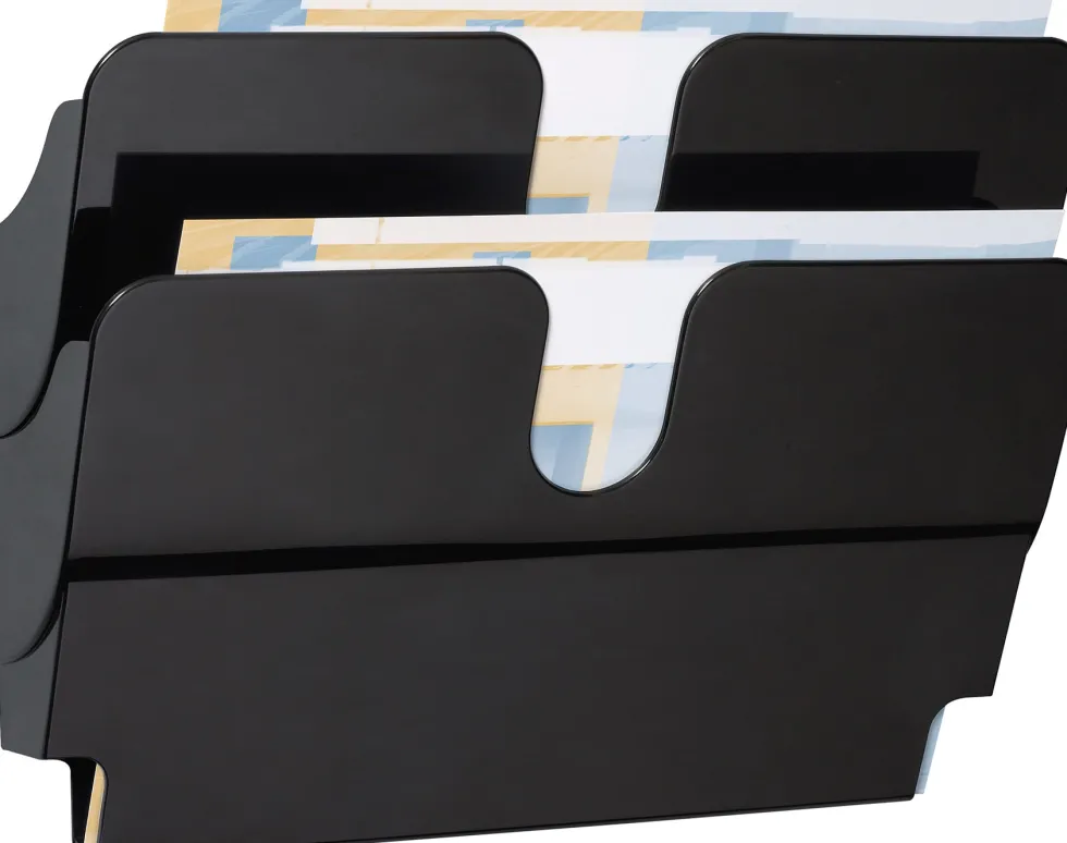 Blankettfack Durable FlexiPlus Svart, A4L, 2 fack
