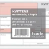 Blankett kvittens A6L 2x50 blad kopia