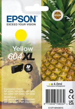 Bläck Epson 604XL gul 4,0ml