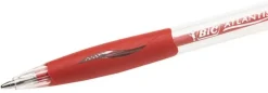 Bläckkulpenna BIC Atlantis Medium Röd, 1.0mm, 12st