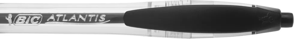 Bläckkulpenna BIC Atlantis Medium Svart, 1.0mm, 12st