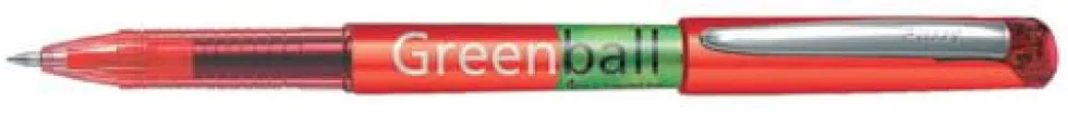 Bläckkulpenna PILOT GreenBall Fine Röd