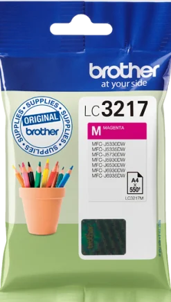 Bläckpatron BROTHER LC3217M Magenta