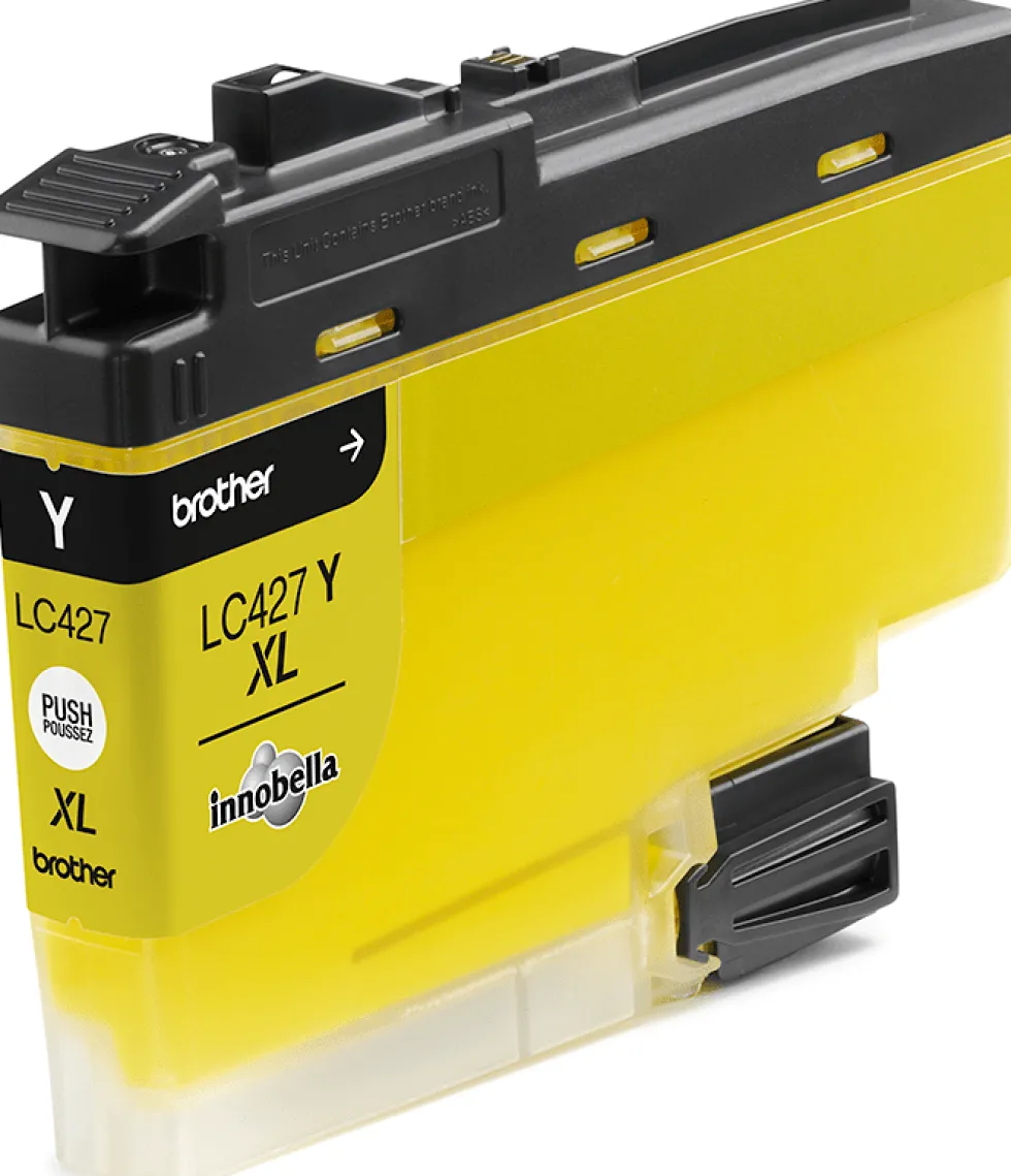 Bläckpatron BROTHER LC427XLY Gul