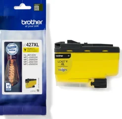 Bläckpatron BROTHER LC427XLY Gul