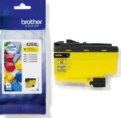 Bläckpatron BROTHER LC426XLY 5K gul
