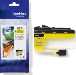 Bläckpatron BROTHER LC426Y 1,5K gul