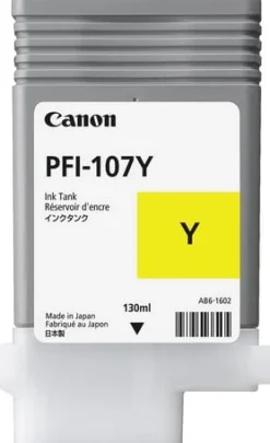 Bläckpatron CANON PFI-107Y gul
