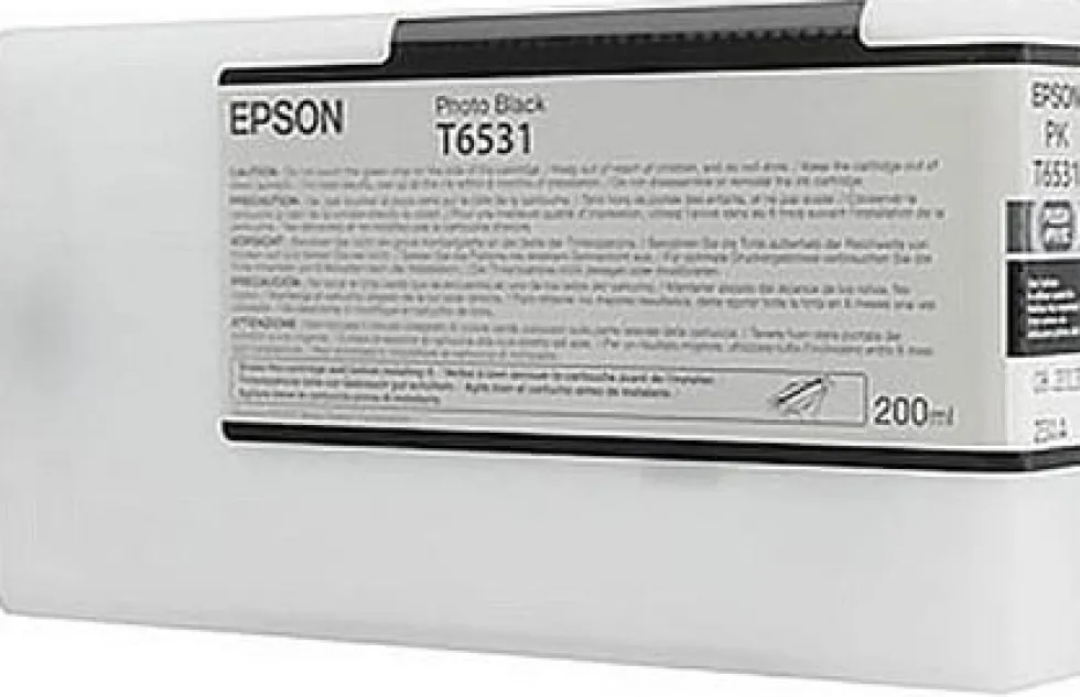 Bläckpatron EPSON C13T653100 fotosvart