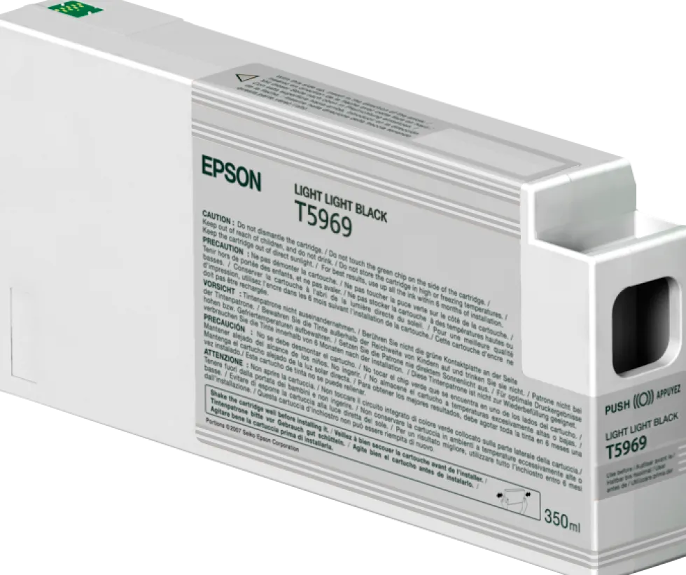 Bläckpatron EPSON C13T596900 lj.lj.svart