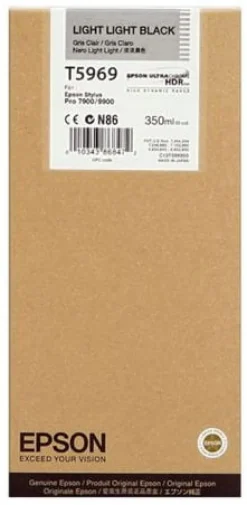 Bläckpatron EPSON C13T596900 lj.lj.svart