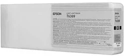 Bläckpatron EPSON C13T636900 lj.lj.svart