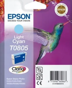 Bläckpatron EPSON C13T08054011 ljucyan