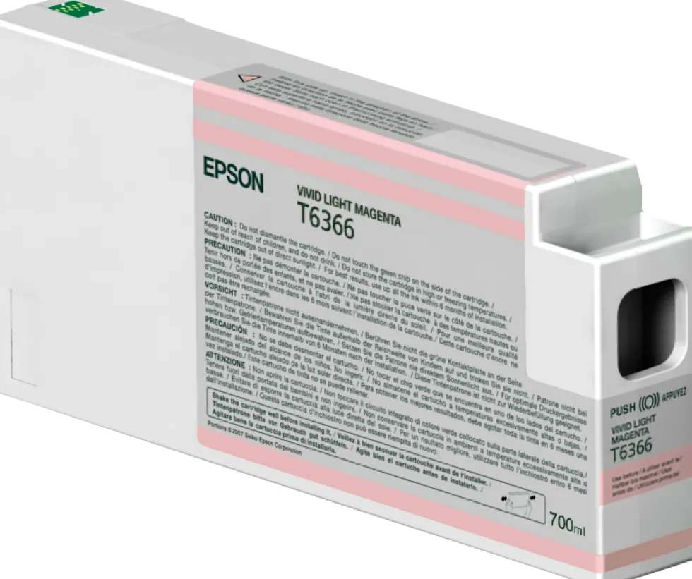 Bläckpatron EPSON C13T636600 ljumagenta