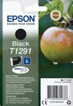 Bläckpatron EPSON C13T12914012 svart