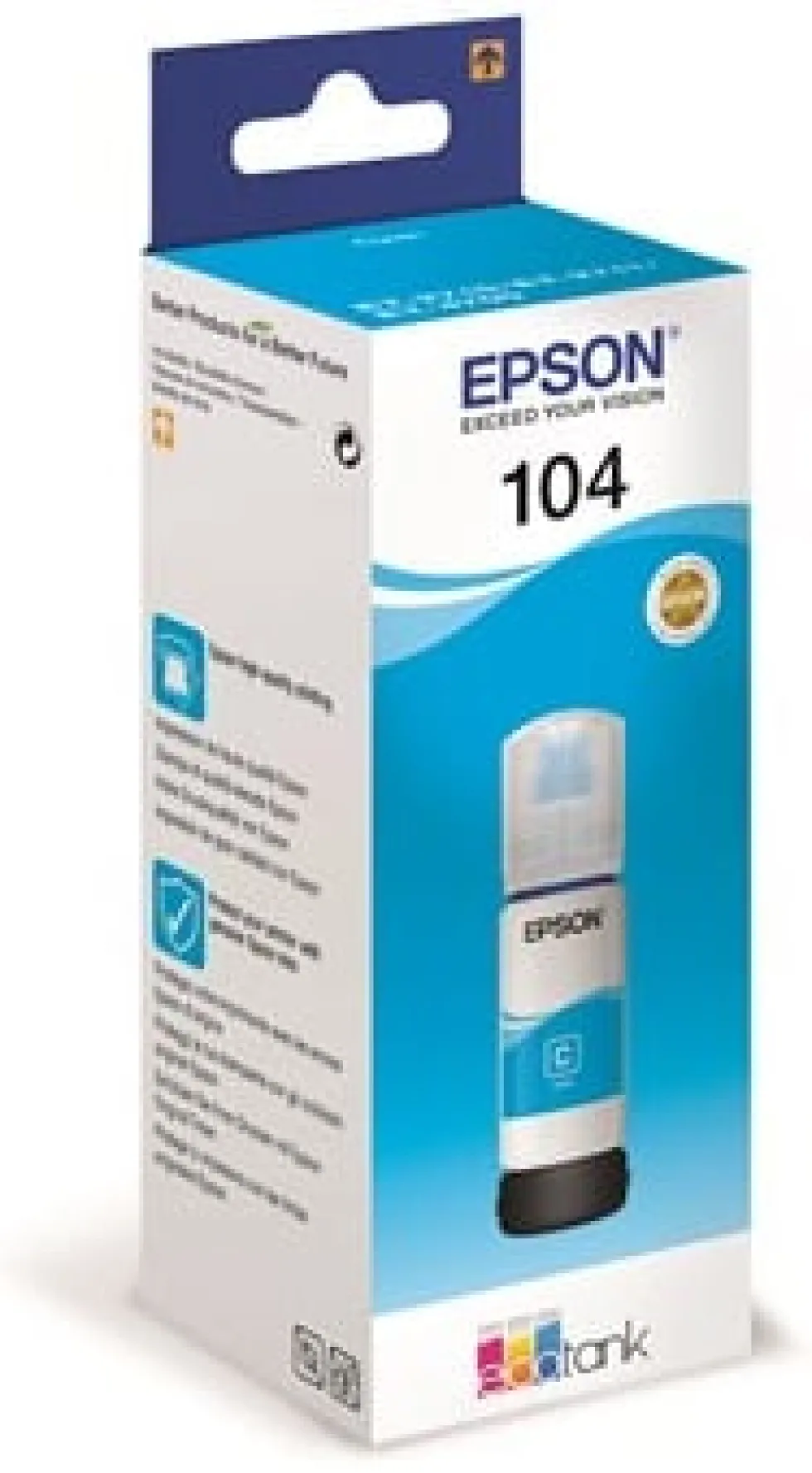 Bläckpatron EPSON C13T02V24010 T502 C