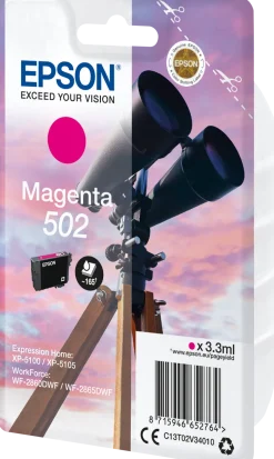 Bläckpatron EPSON C13T02V34010 T502 M