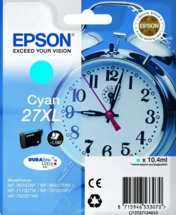 Bläckpatron EPSON C13T27124012 XL cyan