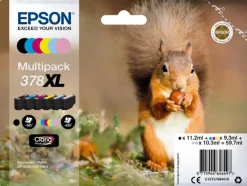 Bläckpatron EPSON T378 C13T37984010 6/fp
