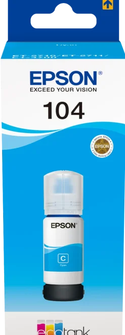 Bläckpatron EPSON T104 C13T00P240 cyan