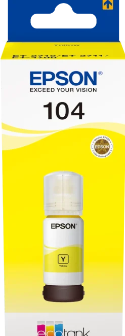 Bläckpatron EPSON T104 C13T00P440 gul