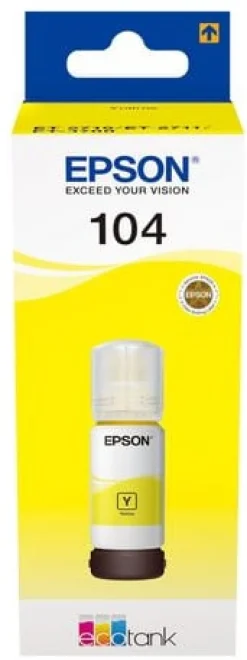 Bläckpatron EPSON T104 C13T00P440 gul