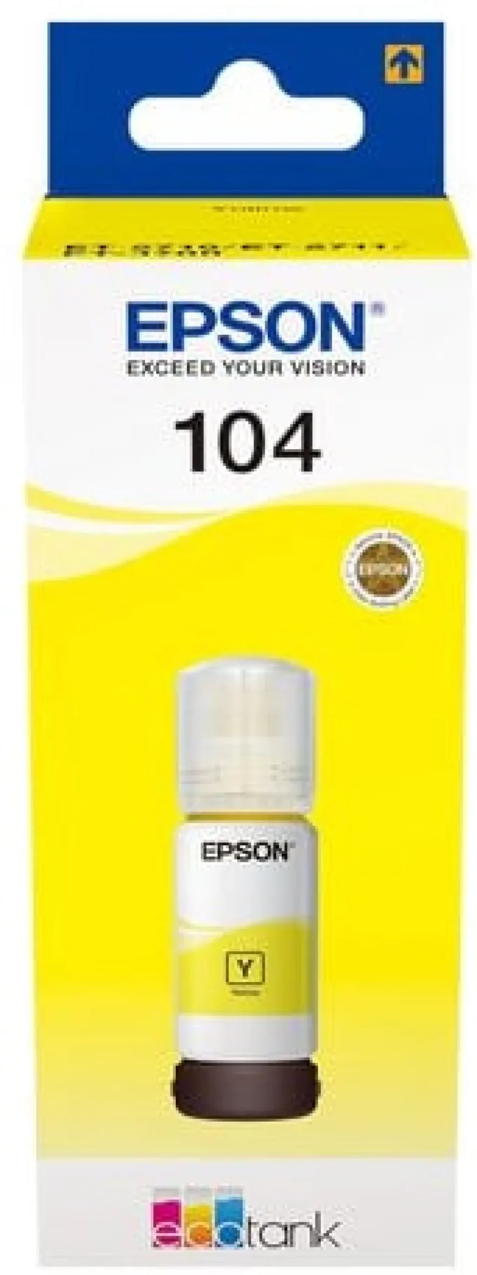 Bläckpatron EPSON T104 C13T00P440 gul
