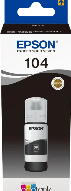 Bläckpatron EPSON T104 C13T00P140 Svart