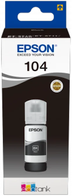 Bläckpatron EPSON T104 C13T00P140 Svart