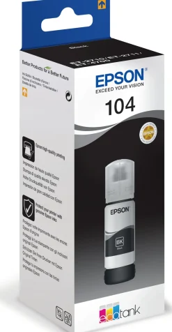 Bläckpatron EPSON T104 C13T00P140 Svart