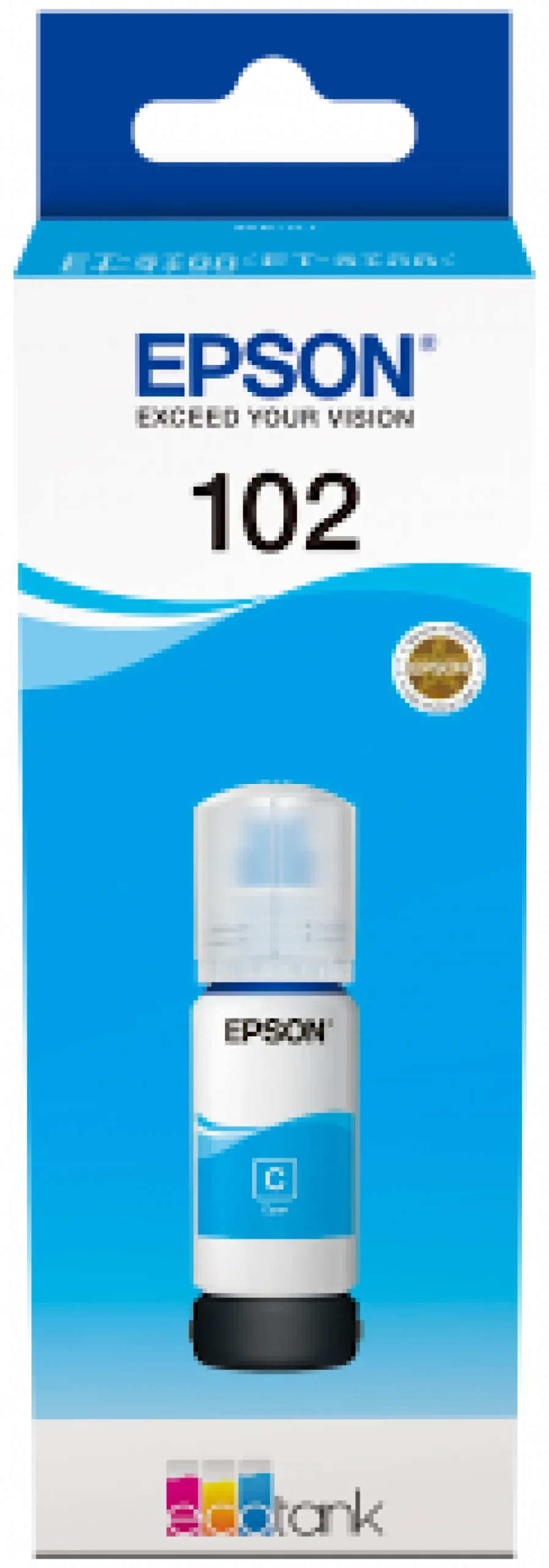 Bläckpatron EPSON T102 C13T03R240 Cyan