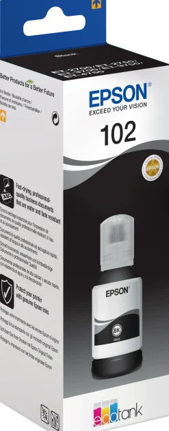 Bläckpatron EPSON T102 C13T03R140 Svart