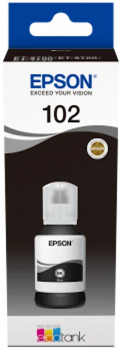 Bläckpatron EPSON T102 C13T03R140 Svart