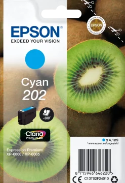 Bläckpatron EPSON T202 cyan