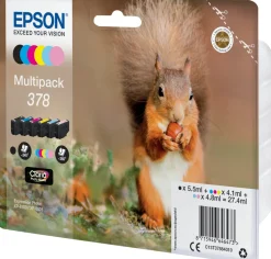 Bläckpatron EPSON T3788 6-Färger 6/FP