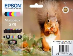Bläckpatron EPSON T3788 6-Färger 6/FP