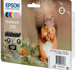 Bläckpatron EPSON T3788 6-Färger 6/FP