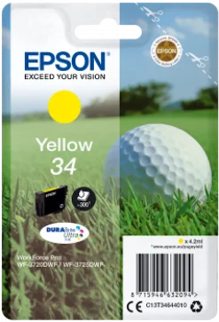 Bläckpatron EPSON T3464 Gul